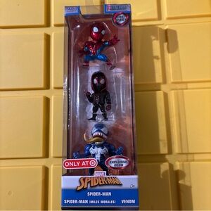 Marvel Spider-Man 3pack die cast figurines